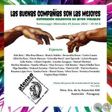 Las buenas compañías son las mejores - Exposición colectiva - Miércoles, 5 de Junio 2021